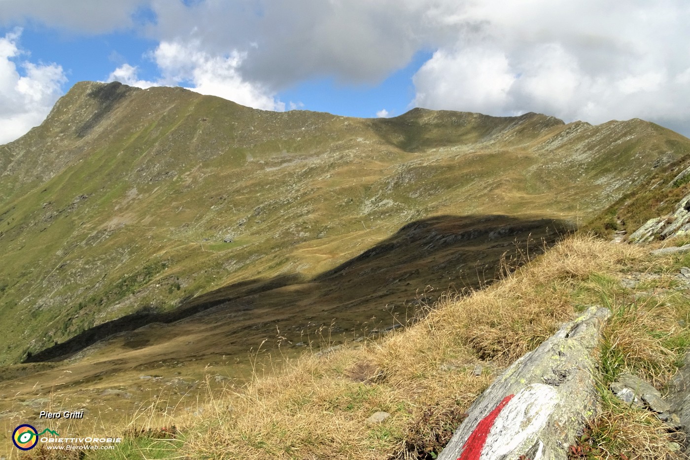 79 La lunga salita in cresta dal Passo a Cima Lemma e, volendo, al Pizzo Scala!.JPG